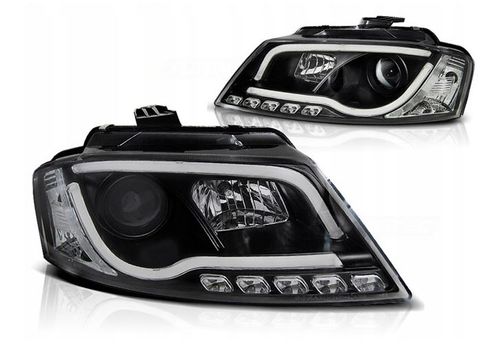 LAMPY REFLEKTORY Do  AUDI A3 8P 8PA OD .2008 DO 2012 Roku Do JAZDY DZIENNEJ na Arena.pl