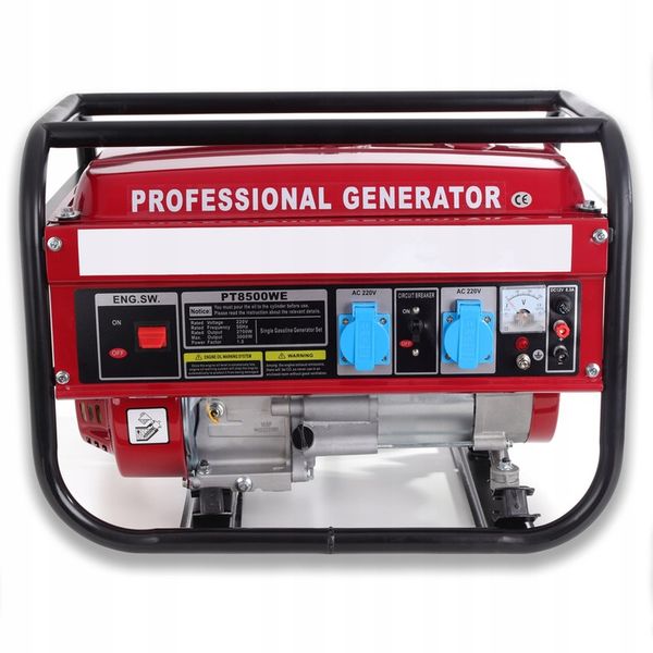 AGREGAT PRĄDOTWÓRCZY GENERATOR 3000W + OLEJ GRATIS zdjęcie 4