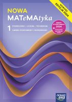 Podręcznik Nowa Era Matematyka 1 zakres podstawowy i rozszerzony 2024