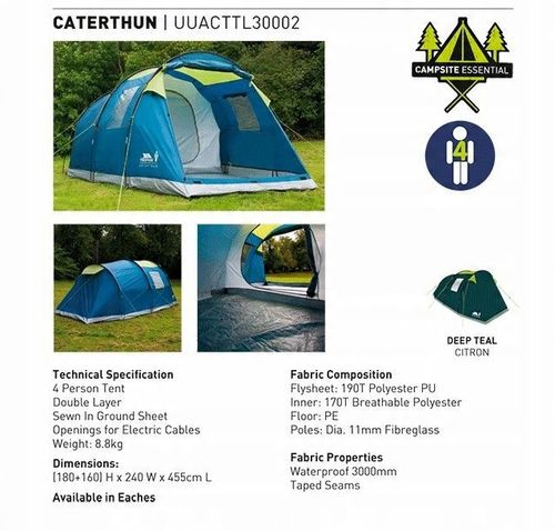 TRESPASS NAMIOT CATERTHUN 4 - 3000mm - KROSNO na Arena.pl