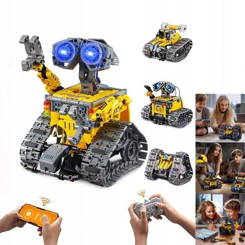 PROGRAMOWALNY ROBOT DUŻY ZESTAW KONSTRUKCYJNY APP I PILOT KONTROLA 672EL na Arena.pl