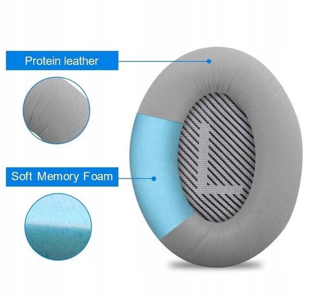 PADY NAUSZNIKI GĄBKI DO BOSE QC35 QC35 II QC25 QC15 AE2 SOUNDLINK - JAKOŚĆ zdjęcie 5
