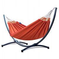 Hamak Medellin double + Stelaż do 220kg POTENZA