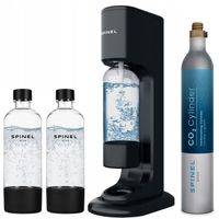 SATURATOR SPINEL SODA BubbleON DO GAZOWANIA WODY - 2x BUTELKI SPINELSODA