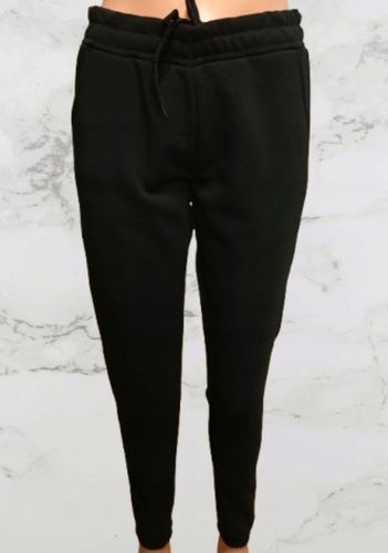 SPODNIE DRESOWE ocieplane damskie z kieszeniami THERMO czarne 2XL na Arena.pl