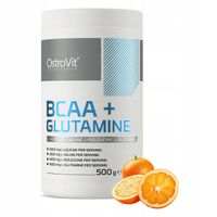 OstroVit Aminokwasy BCAA + Glutamine 500 g GLUTAMINA AMINO Leucyna Walina