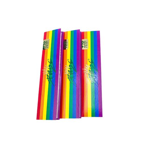 Bibułki Purize Rainbow King Size Slim - bletki do jointów 32+10 gratis na Arena.pl