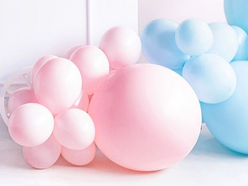 "Balon okrągły 1m, Pastel Pale Pink" na Arena.pl