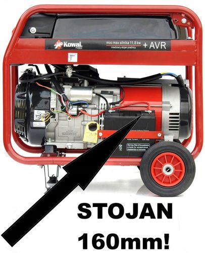 PROFESJONALNY AGREGAT PRĄDOTWÓRCZY 11,8kW ELSTART AVR MIEDŹ STOJAN na Arena.pl