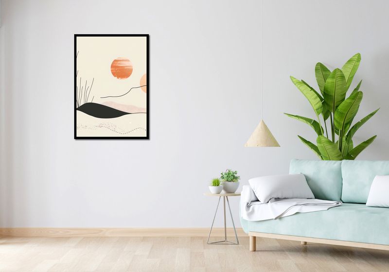Plakat 64x90cm Miękkie Wzgórze zdjęcie 4