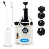 19594 Zestaw o odpowietrzania hamulców 3liotry z zbiornikiem adaptery