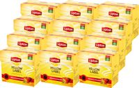 (x12) LIPTON Herbata Yellow Label Granulowana 100g