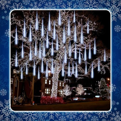 METEORY 10 SPOLI 50 CM 360 LED LAMPKI PADAJĄCY ŚNIEG SOPLE GIRLANDA 8 m na Arena.pl
