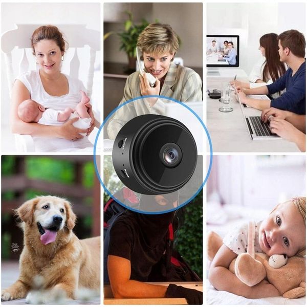 MINI KAMERA WIFI SZPIEGOWSKA IP SMART FULL HD MONITORING BEZPRZEWODOWA A9 zdjęcie 8
