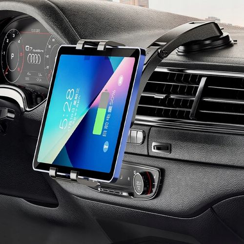 Uchwyt na telefon do samochodu, do tabletu, na szybę kokpit deskę mocny na Arena.pl