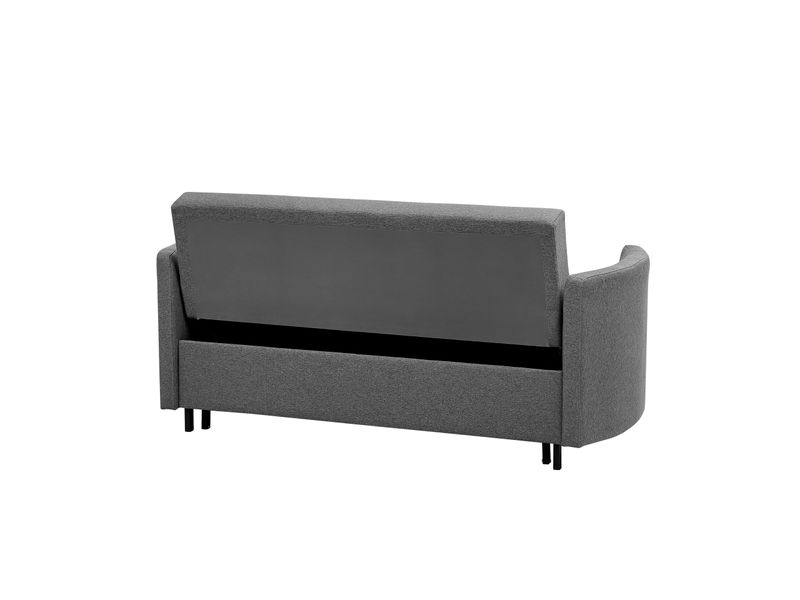 Sofa rozkładana szara HOVIN zdjęcie 5