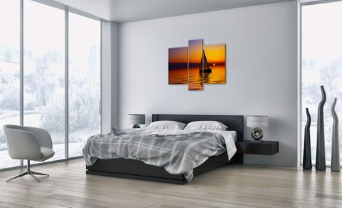 Obraz Na Płótnie - Żaglówka Rejs - 95X80 Cm - Cb95X80-0106 na Arena.pl