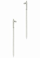kolczyki długie miecze (p7933ag)