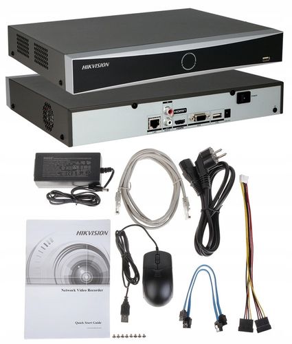 Zestaw kamer do monitoringu HIKVISION 6Mpx Dualny oświetlacz Detekcja Ruchu na Arena.pl