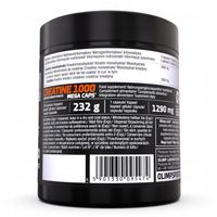 OLIMP CREATINE 1000 MC 180kaps MONOHYDRAT KREATYNA