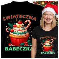 Koszulka Świąteczna pod Choinkę Prezent na Mikołaja Świąteczna