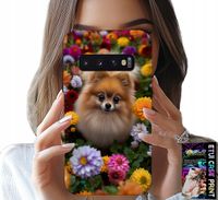 ETUI DO SAMSUNG GALAXY S10 PLUS - SŁODKI PIESEK, POMERANIAN CASE + FOLIA
