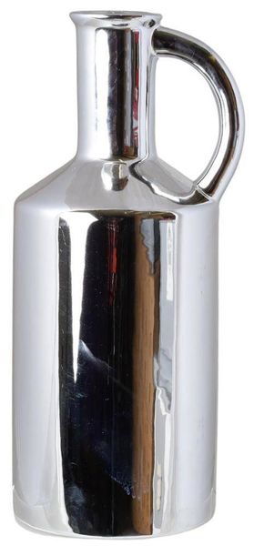 Wazon ceramiczny srebrny zdjęcie 1