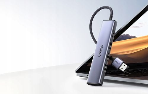 Hub USB UGREEN CM473 Adapter Hub USB do 4x USB 3.0 1 x USB-C na Arena.pl