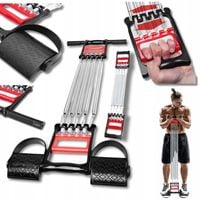 EKSPANDER METALOWY DO ĆWICZEŃ NAPINACZ MIĘŚNI EXPANDER KLASYCZNY SPRĘŻYNOWY