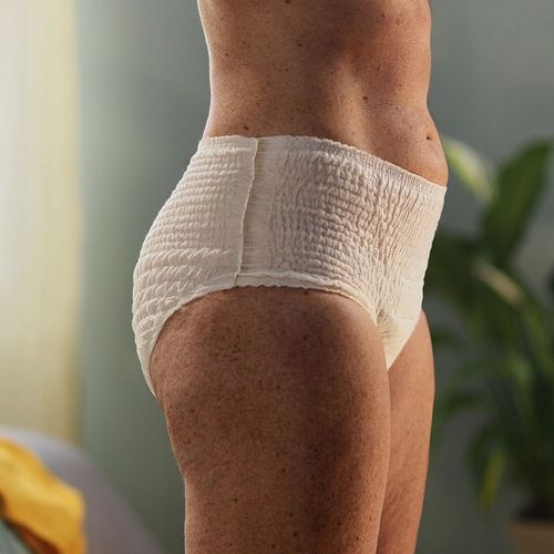 TENA LADY PANTS PLUS CREME majtki chłonne M kremowe jak bielizna 30szt na Arena.pl