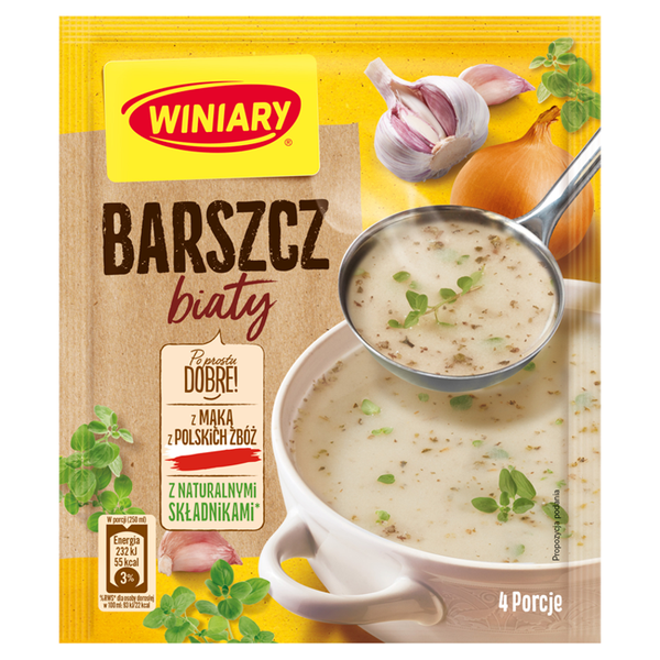 Winiary Barszcz biały 66 g zdjęcie 1