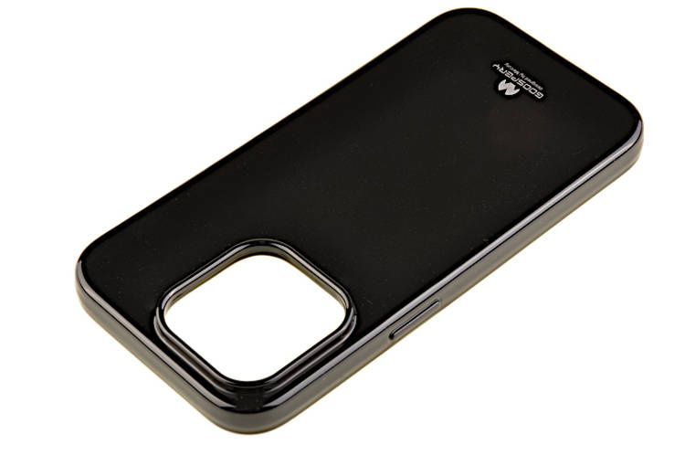 Etui Mercury Goosper Jelly Case do Apple iPhone 14 Pro czarny zdjęcie 2