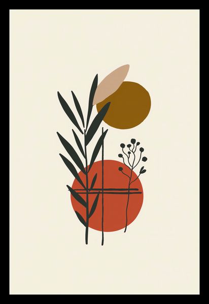Plakat 20x30cm Kontrast w Botanice zdjęcie 2