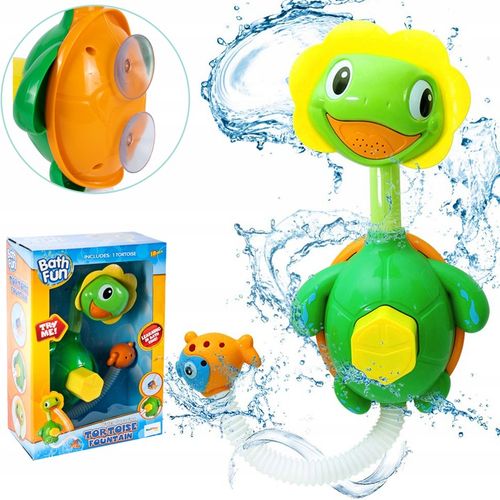 PRYSZNIC FONTANNA ŻÓŁW ŻÓŁWIK DO KĄPIELI DO WANNY DO WODY DLA DZIECI na Arena.pl