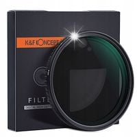 K&F CONCEPT FOTOGRAFICZNY FILTR NANO-X DO OBIETYWU APARATU 55MM ND8 - ND128