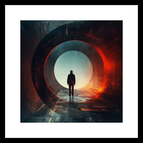 Plakat 30x30cm Portal do Świata zdjęcie 3