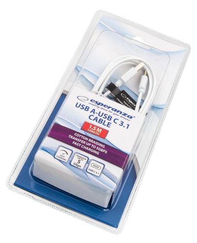 KABEL USB 3.0 TYP C 1.5M OPLOT BIAŁY na Arena.pl