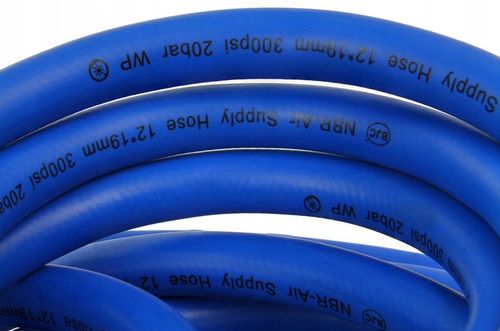 PRZEWÓD ZAKUWANY PNEUMATYCZNY DO KOMPRESORA WĄŻ CIŚNIENIOWY NBR 12x19mm 20m na Arena.pl