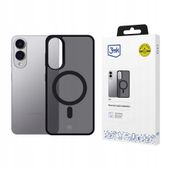 Przydymione etui na Samsung Galaxy S25 Edge - 3mk Smoke MagCase