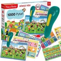 MÓWIĄCE PIÓRO 1000 PYTAŃ GRA EDUKACYJNA CLEMENTONI