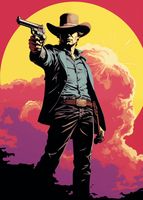 Plakat 50x70cm Strzelec z Epoki