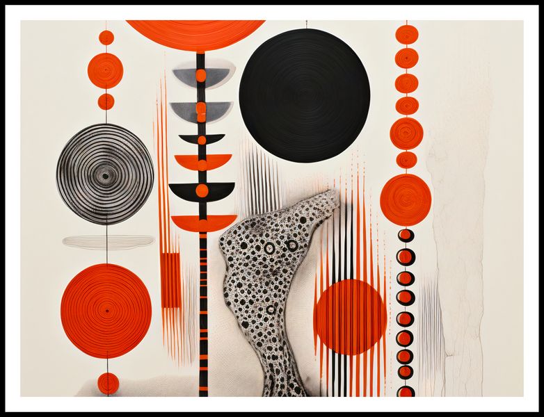 Plakat 100x75cm Kontrastowy Kosmos zdjęcie 3
