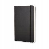 Notatnik Moleskine L duży (13x21cm) Czysty Czarny Twarda oprawa