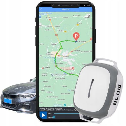 Lokalizator GPS GSM BL011 TRACKER PODSŁUCH osób zwierząt DZIECI APKA BLOW na Arena.pl
