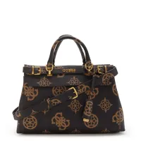 ekskluzywna torebka guess sestri dla kobiet - brązowa