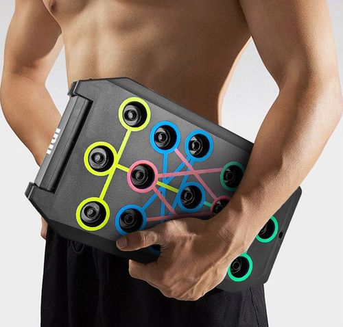 DESKA DO POMPEK PLATFORMA DO ĆWICZEŃ UCHWYTY WIELOFUNKCYJNA PUSH UP na Arena.pl