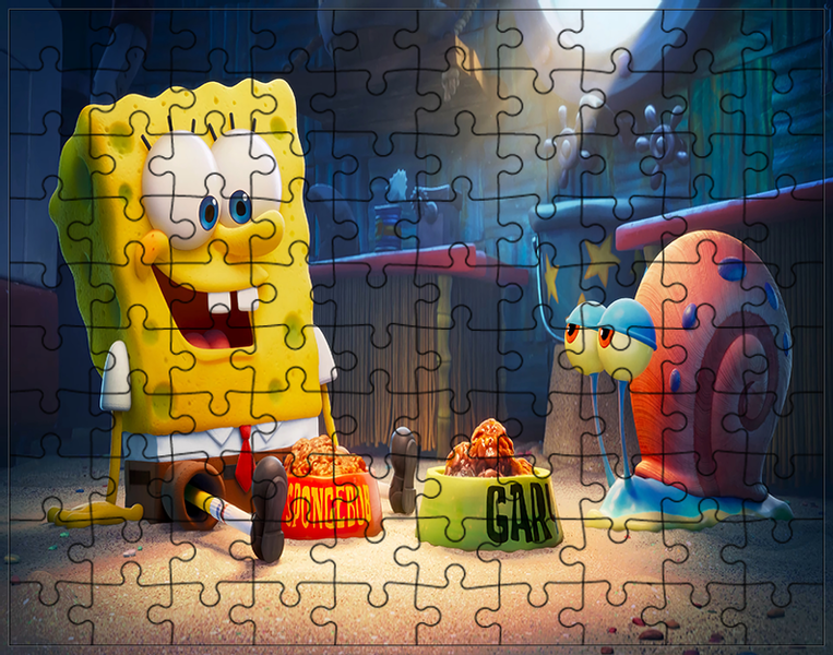 Puzzle Spongebob zdjęcie 1