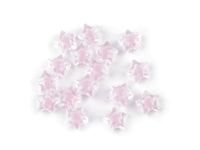 GWIAZDKI Z EFEKTEM KOLORU JASNY RÓŻ 11MM 10SZT