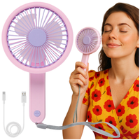 Wentylator wiatraczek wiatrak przenośny mini biurkowy mobilny kieszonkowy