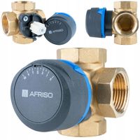 2X ZAWÓR MIESZAJĄCY 4-DROGOWY OBROTOWY ARV 484 1 CAL PRO CLICK DN25 AFRISO